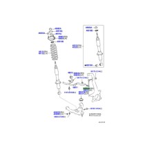 Biellette Barre Stabilisatrice AVD KDJ120 KDJ150 Hilux Toyota